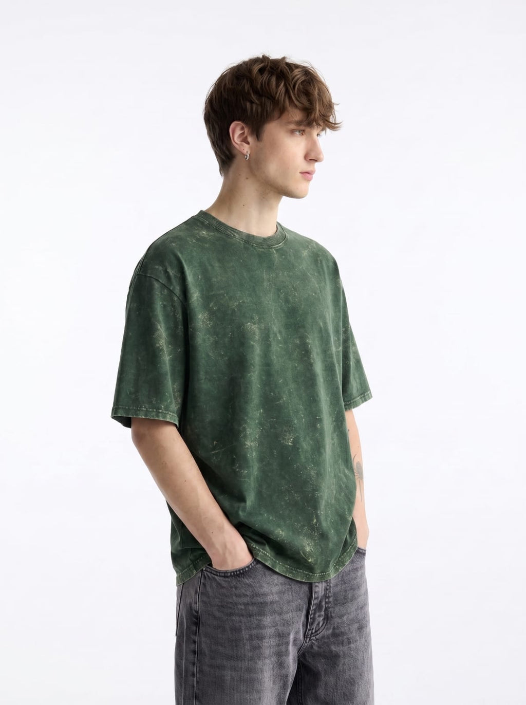 Acid Washed Oversized Tee