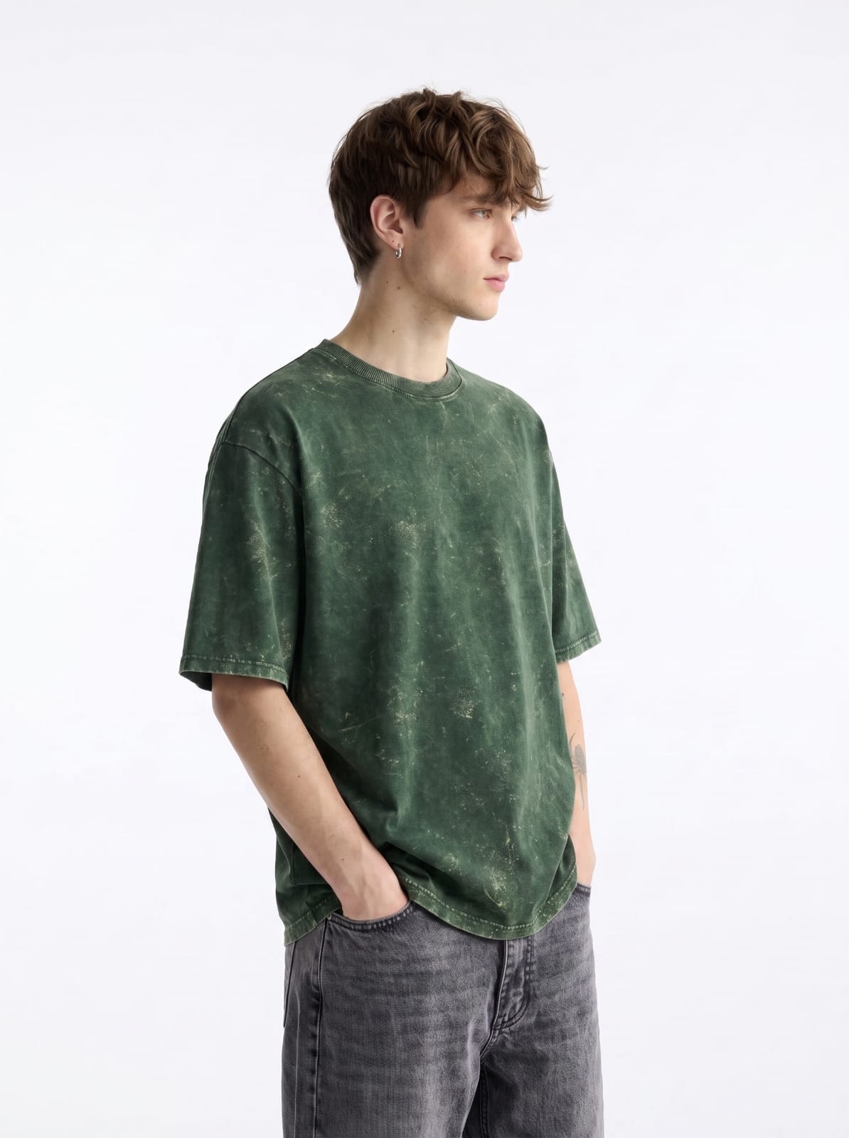 Acid Washed Oversized Tee