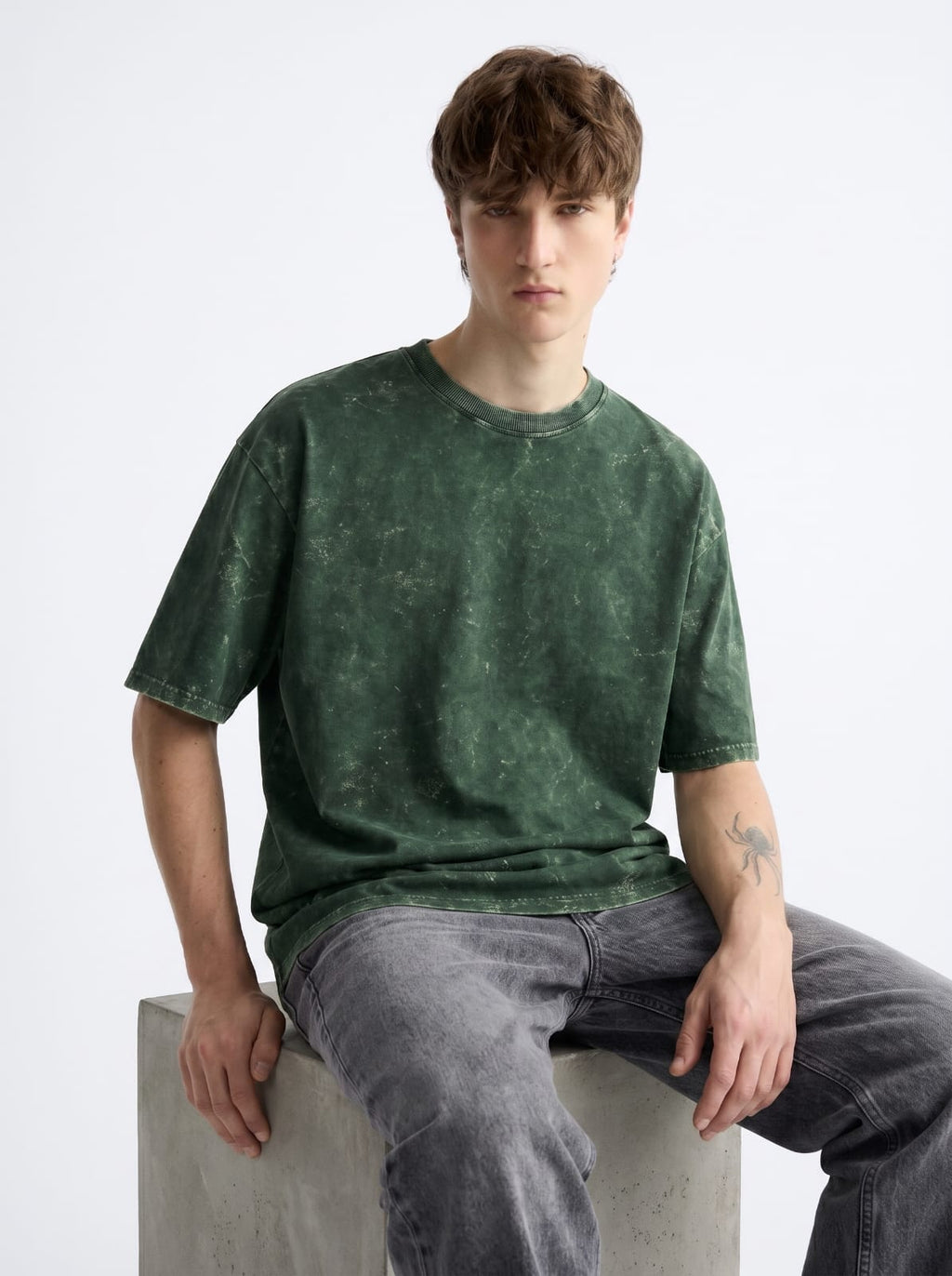 Acid Washed Oversized Tee