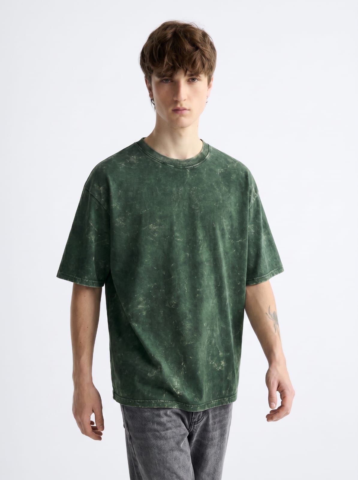 Acid Washed Oversized Tee