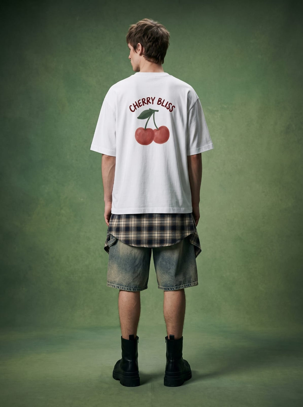 Cherry Bliss Oversized  T-Shirt