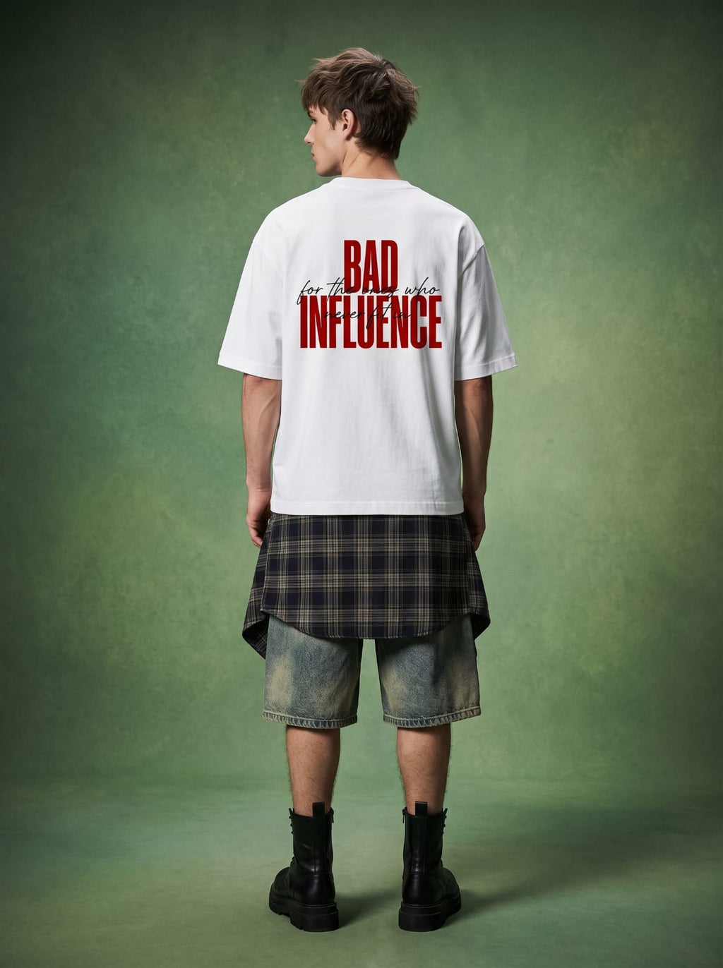 Bad Influence Oversized  T-Shirt