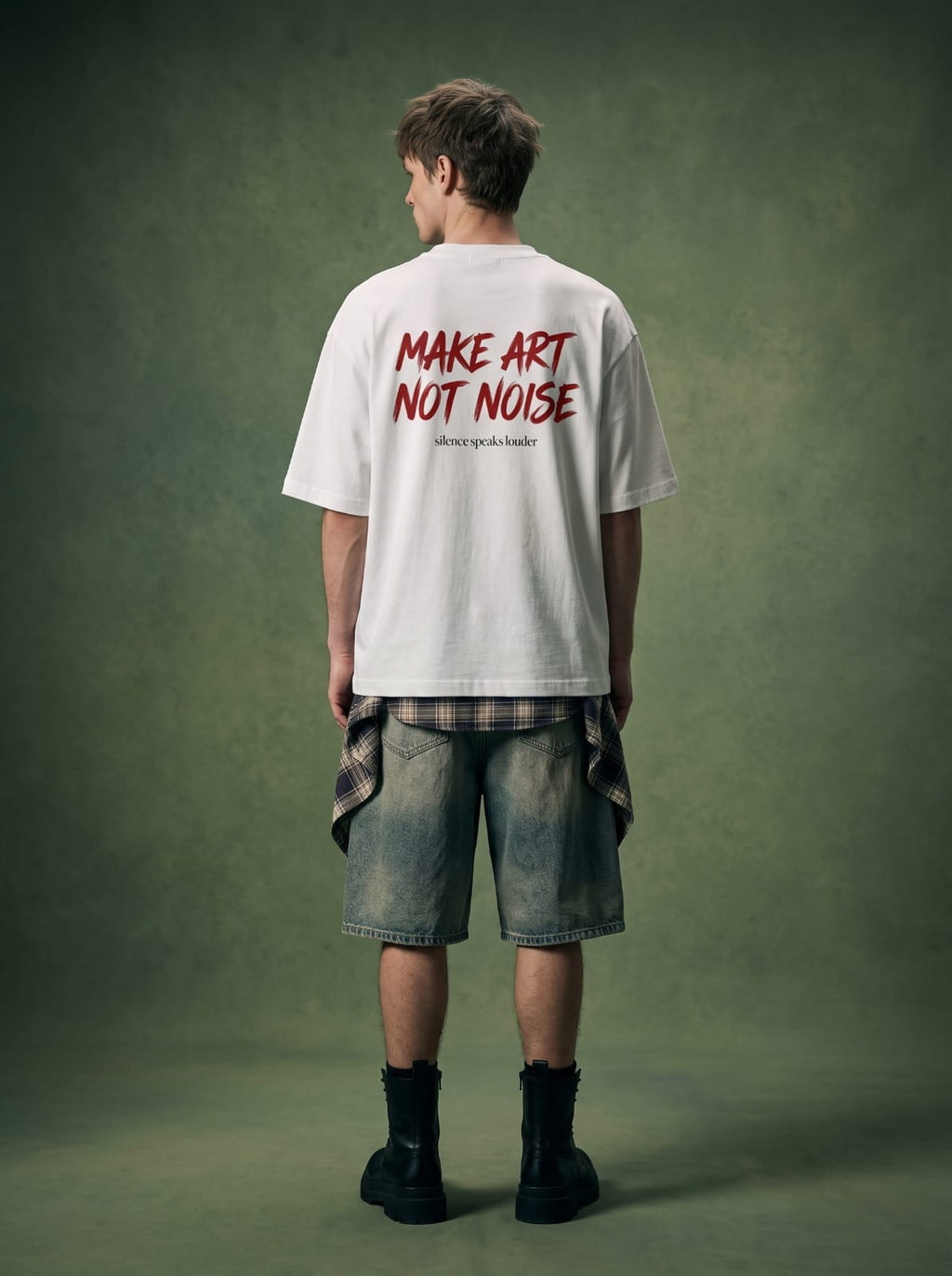 Make Art Oversized T-Shirt