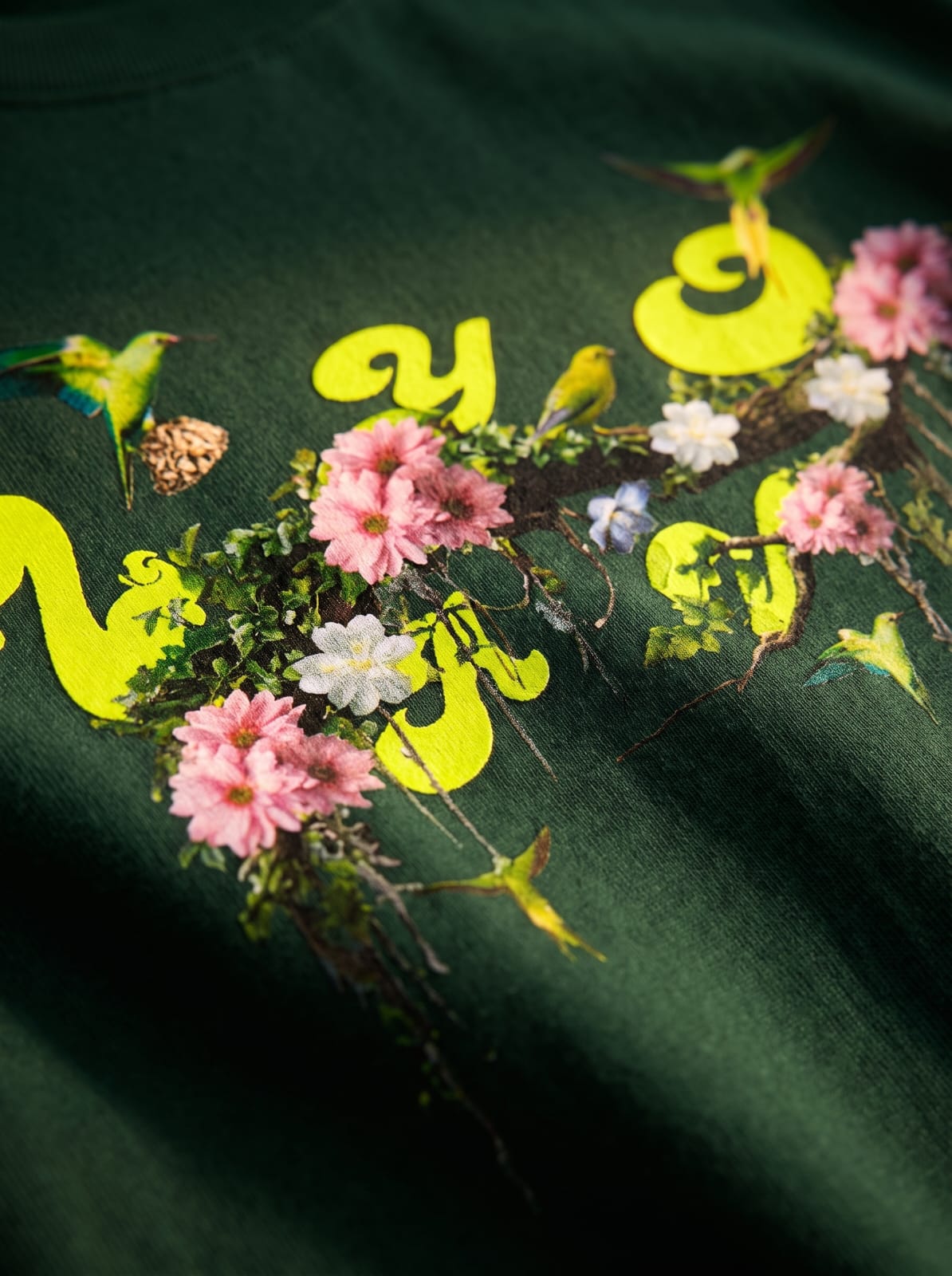 Verdant Echo Oversized T-Shirt