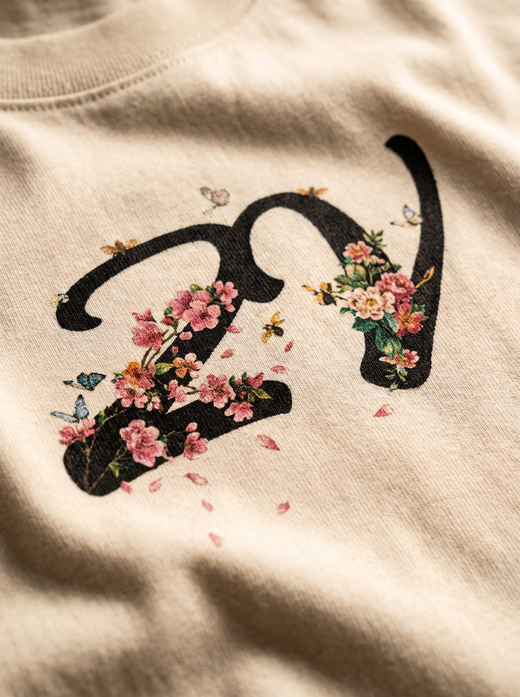 Heart In Bloom Oversized T-Shirt