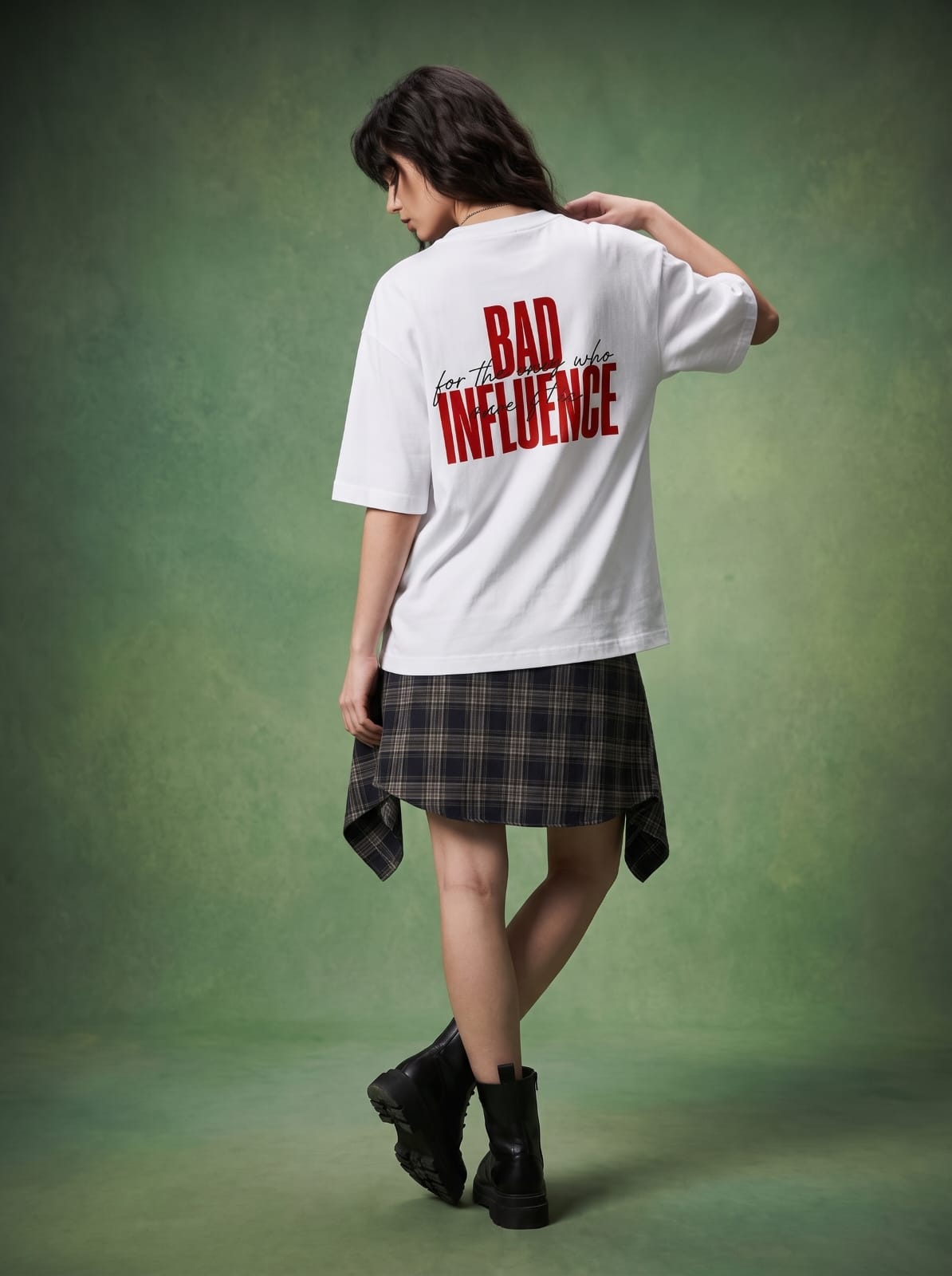 Bad Influence Oversized  T-Shirt