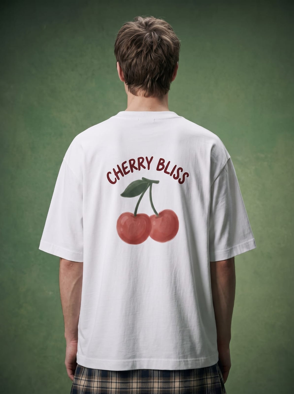 Cherry Bliss Oversized  T-Shirt