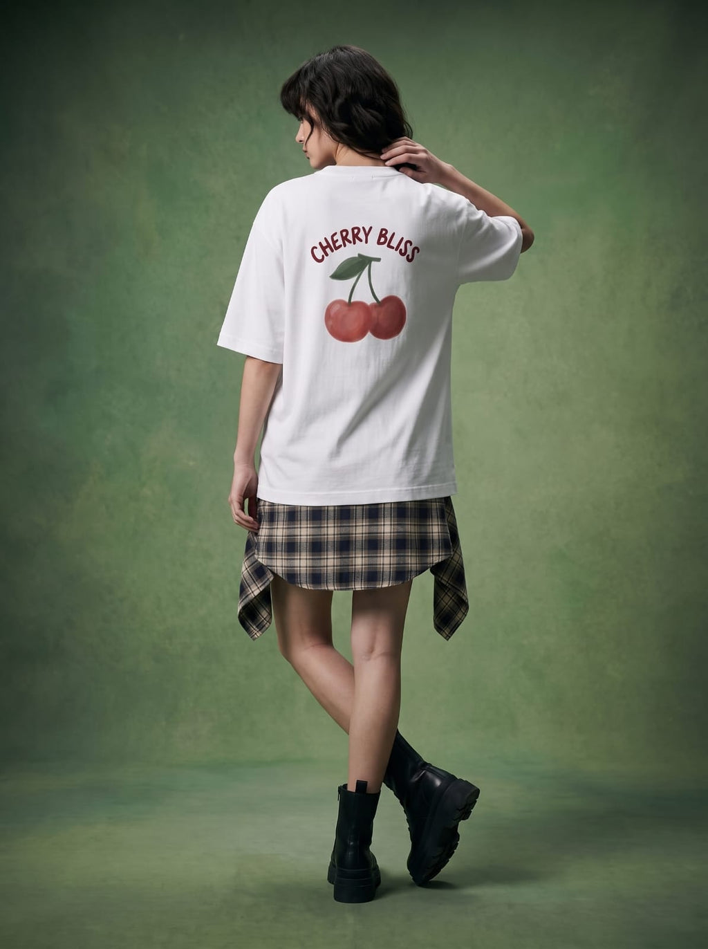Cherry Bliss Oversized  T-Shirt