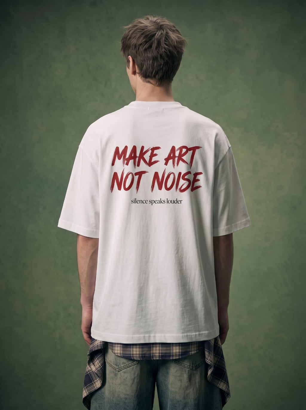 Make Art Oversized T-Shirt