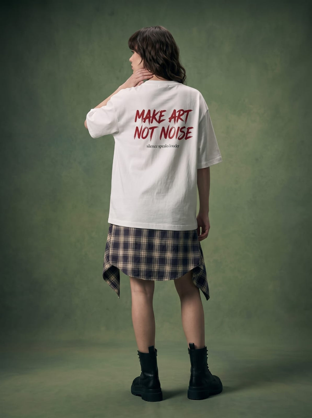 Make Art Oversized T-Shirt