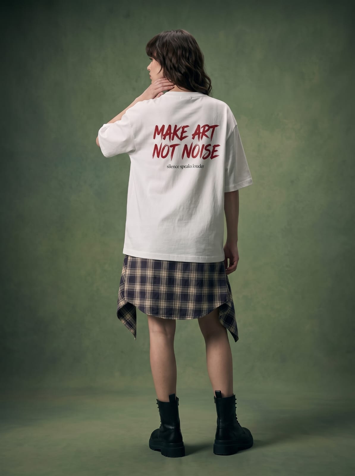 Make Art Oversized T-Shirt