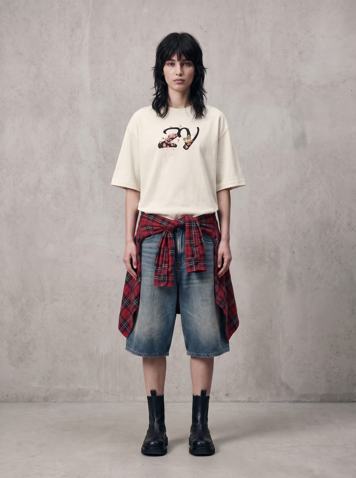 Heart In Bloom Oversized T-Shirt