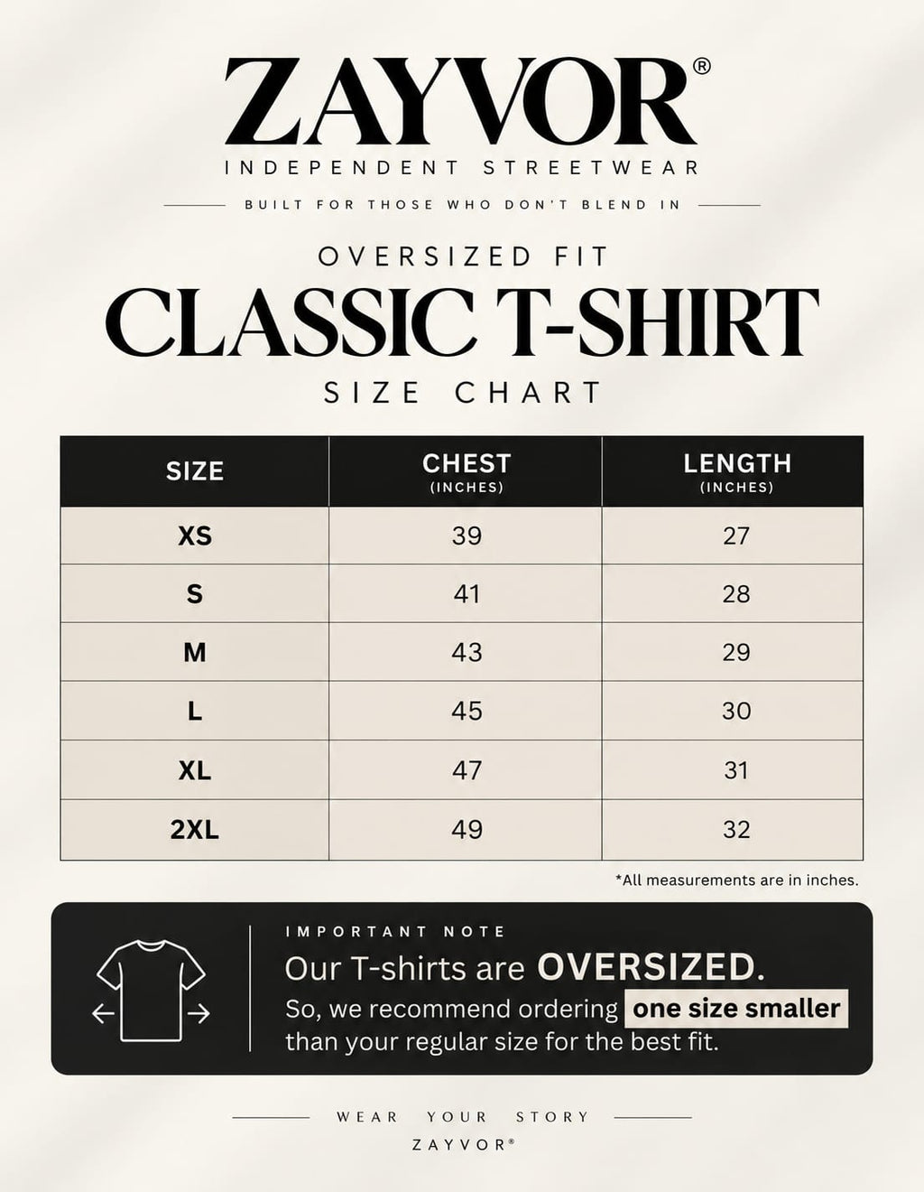 Chaos Born Oversized Classic T-Shirt