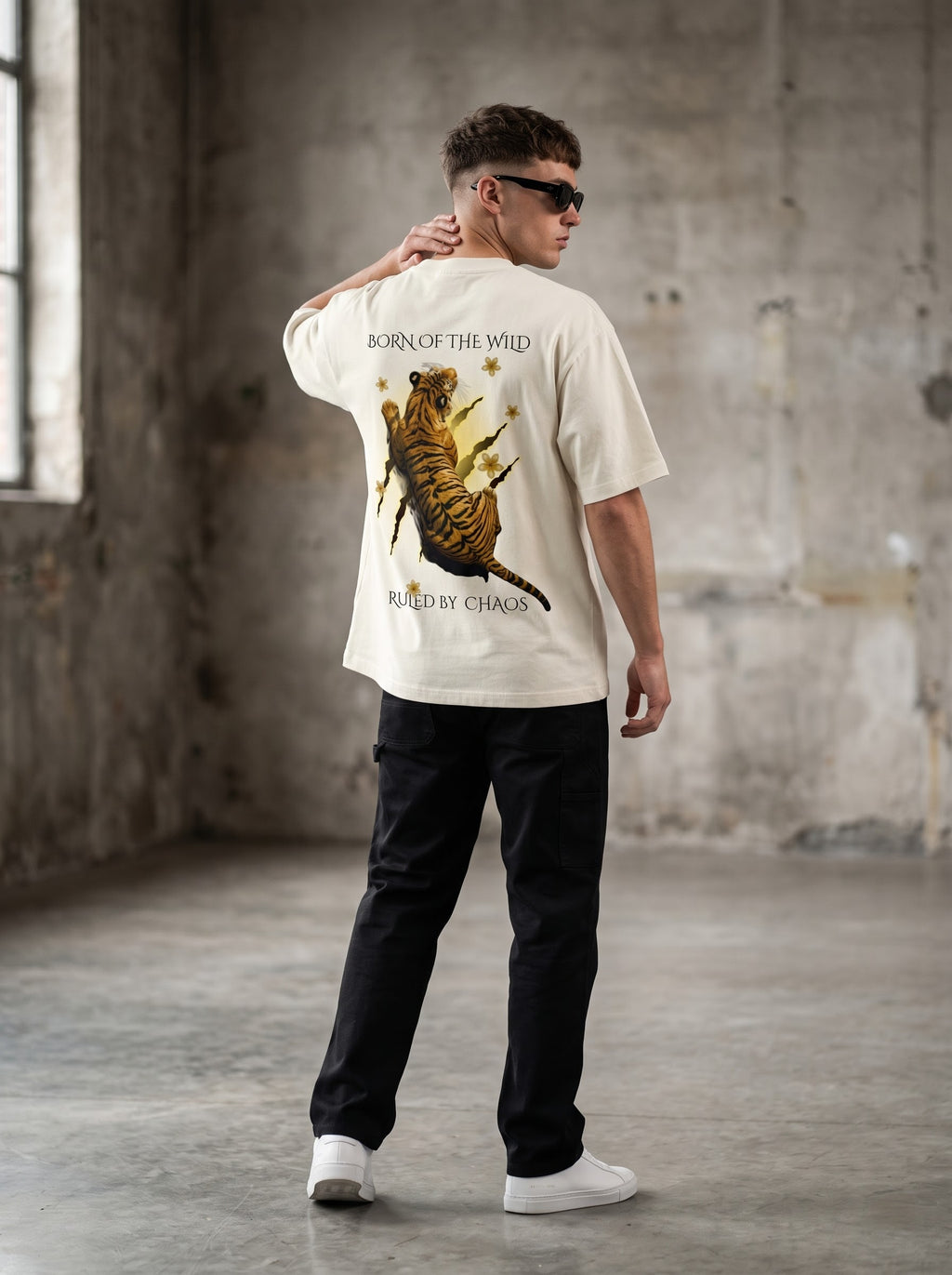 Chaos Born Oversized Classic T-Shirt