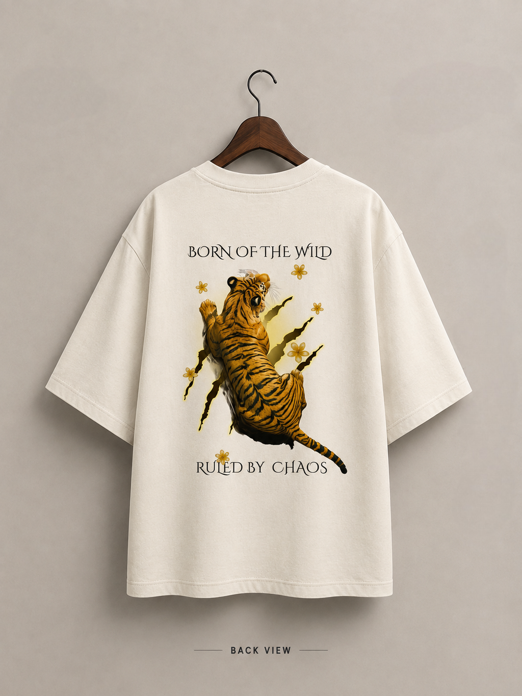 Chaos Born Oversized Classic T-Shirt